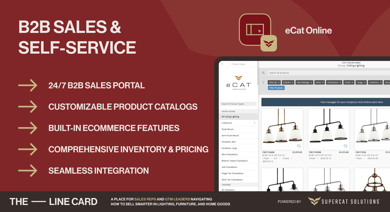 SuperCat Solutions eCat Online enables 24/7 B2B self-service with customizable catalogs and ecommerce features.
